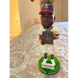 Michael Harris II Rookie of the Year Bobblehead 2022 Braves Northside MLB NIB